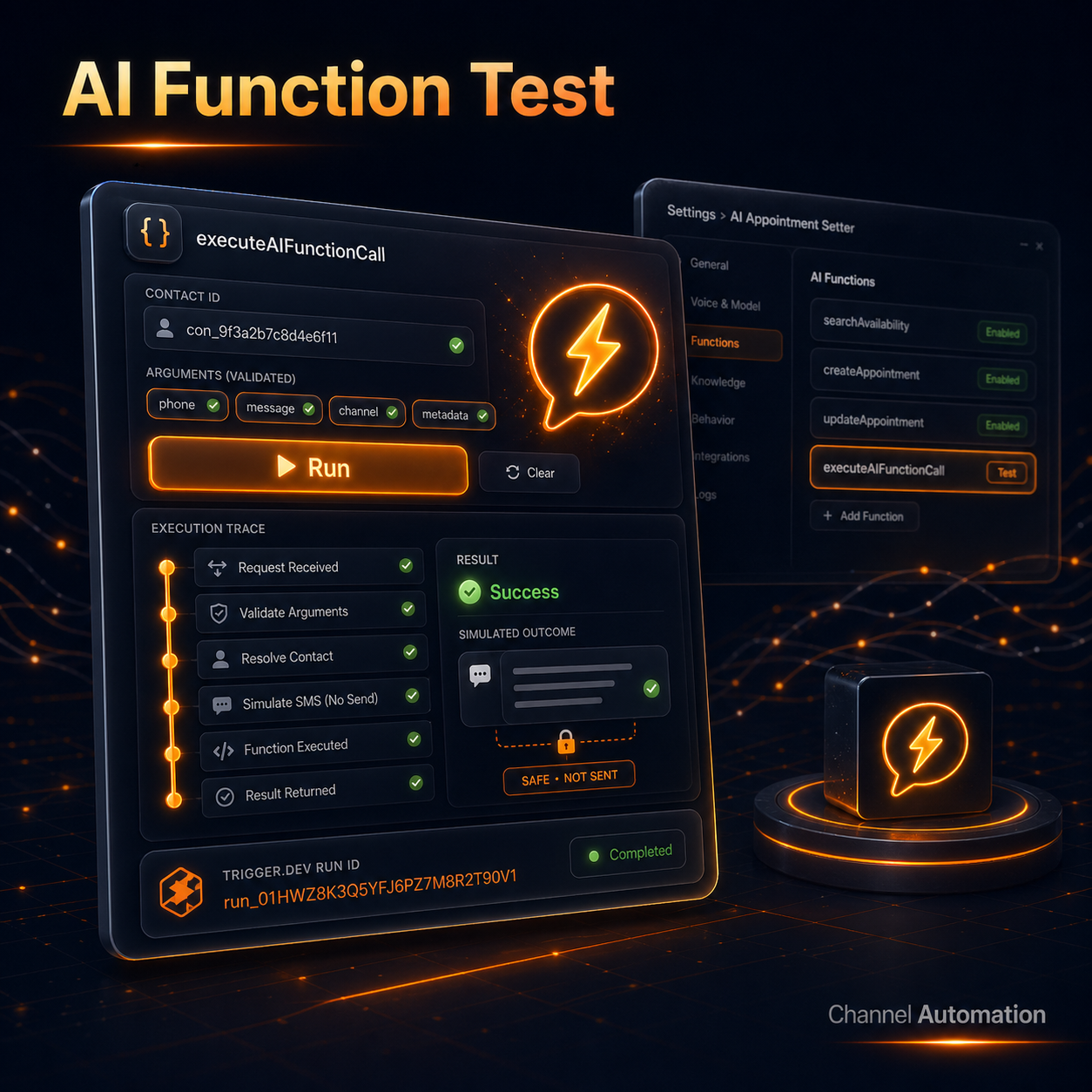 AI Function Test Tab