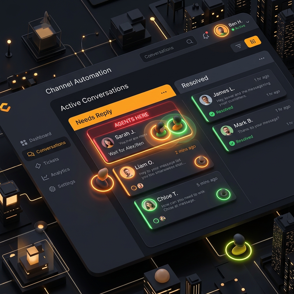 Conversation Board & Live Floor