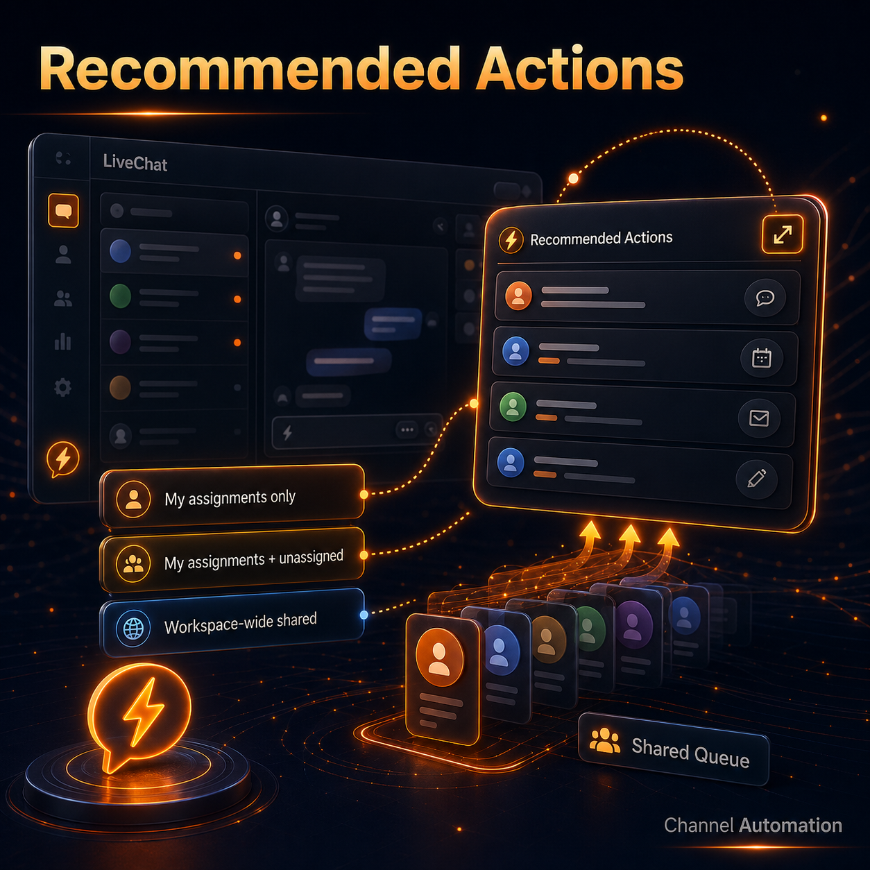 Recommended Actions Pop Out